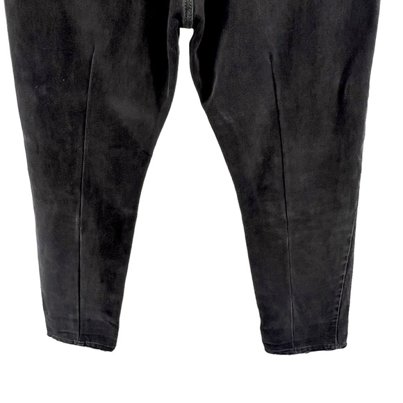 Reformation x Levis Redone Women Jeans 30in Waist 501 Black Distressed Grunge - Picture 12 of 16